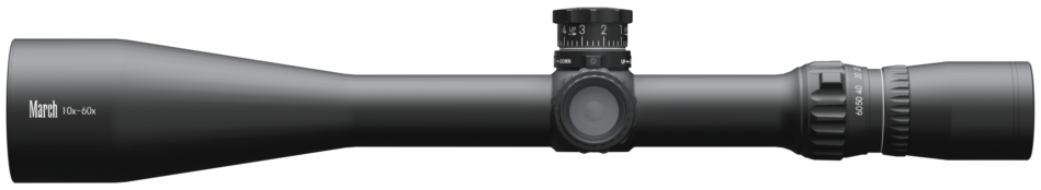 March D60V52TI 10-60x52 Tactical Illum