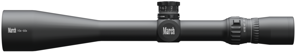 March D60V52TM 10-60x52 Tactical