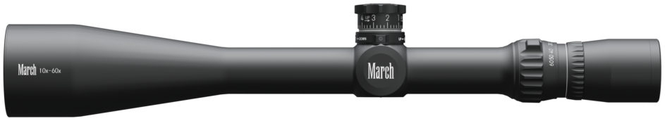 March D60V52T 10-60x52 Tactical