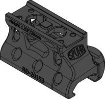 Spuhr RD-20153 Aimpoint T-2/CompM5 Mount H39mm/1.53" PIC